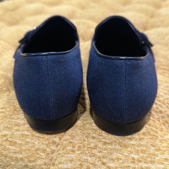 Manolo Blahnik Canvas Loafers - Size 38 (US size 8) - Picture 4 of 12